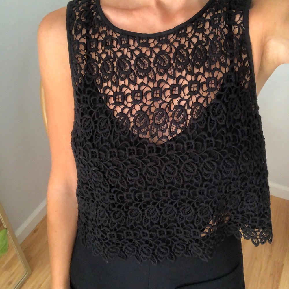 Club Monaco Lace Top